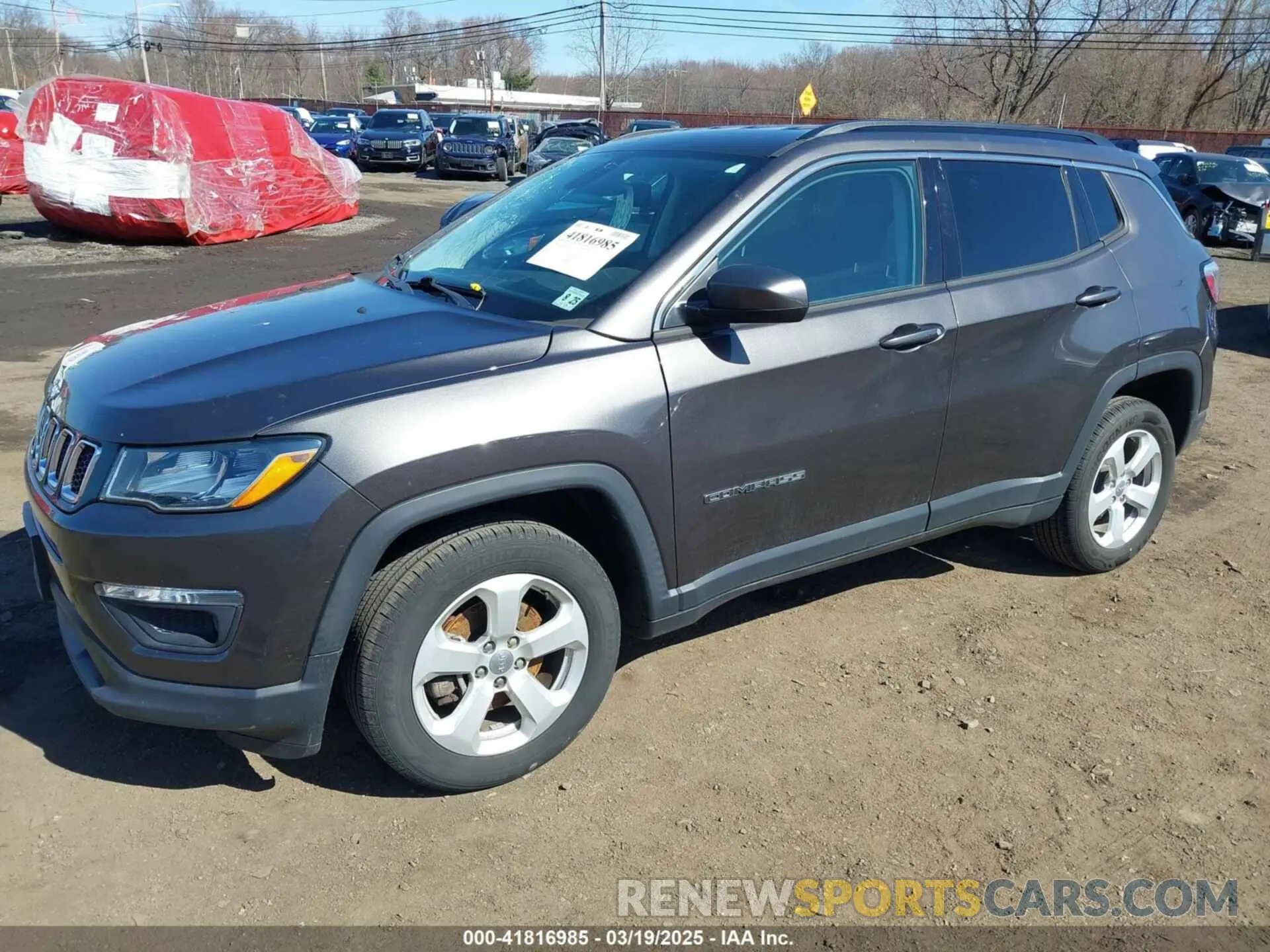 2 Photograph of a damaged car 3C4NJDBB7LT168900 JEEP COMPASS 2020