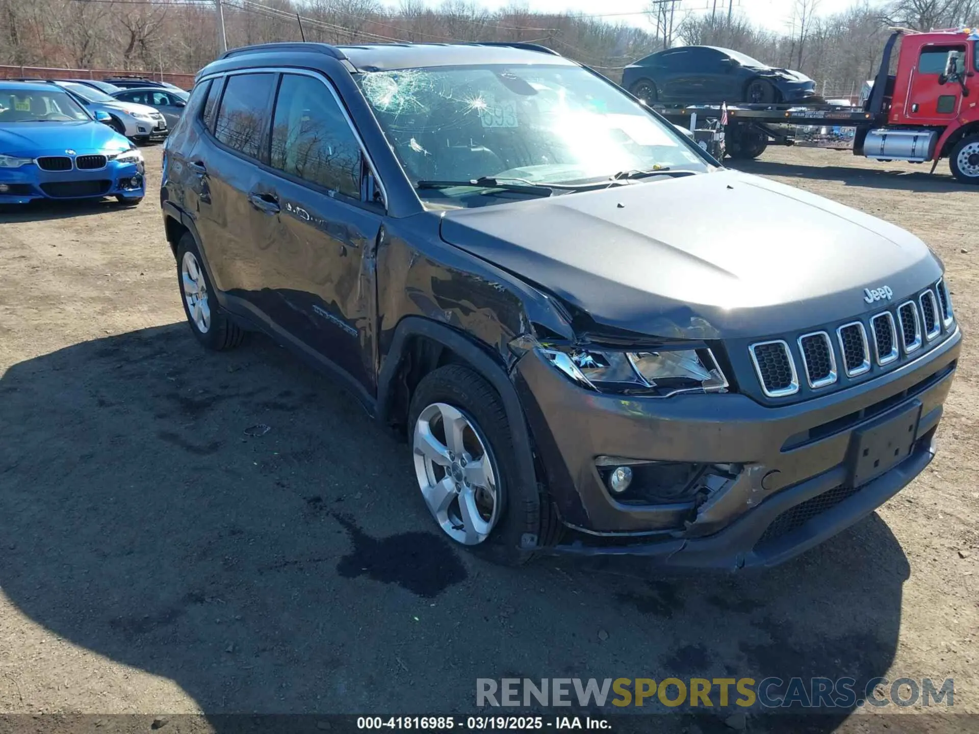 6 Photograph of a damaged car 3C4NJDBB7LT168900 JEEP COMPASS 2020