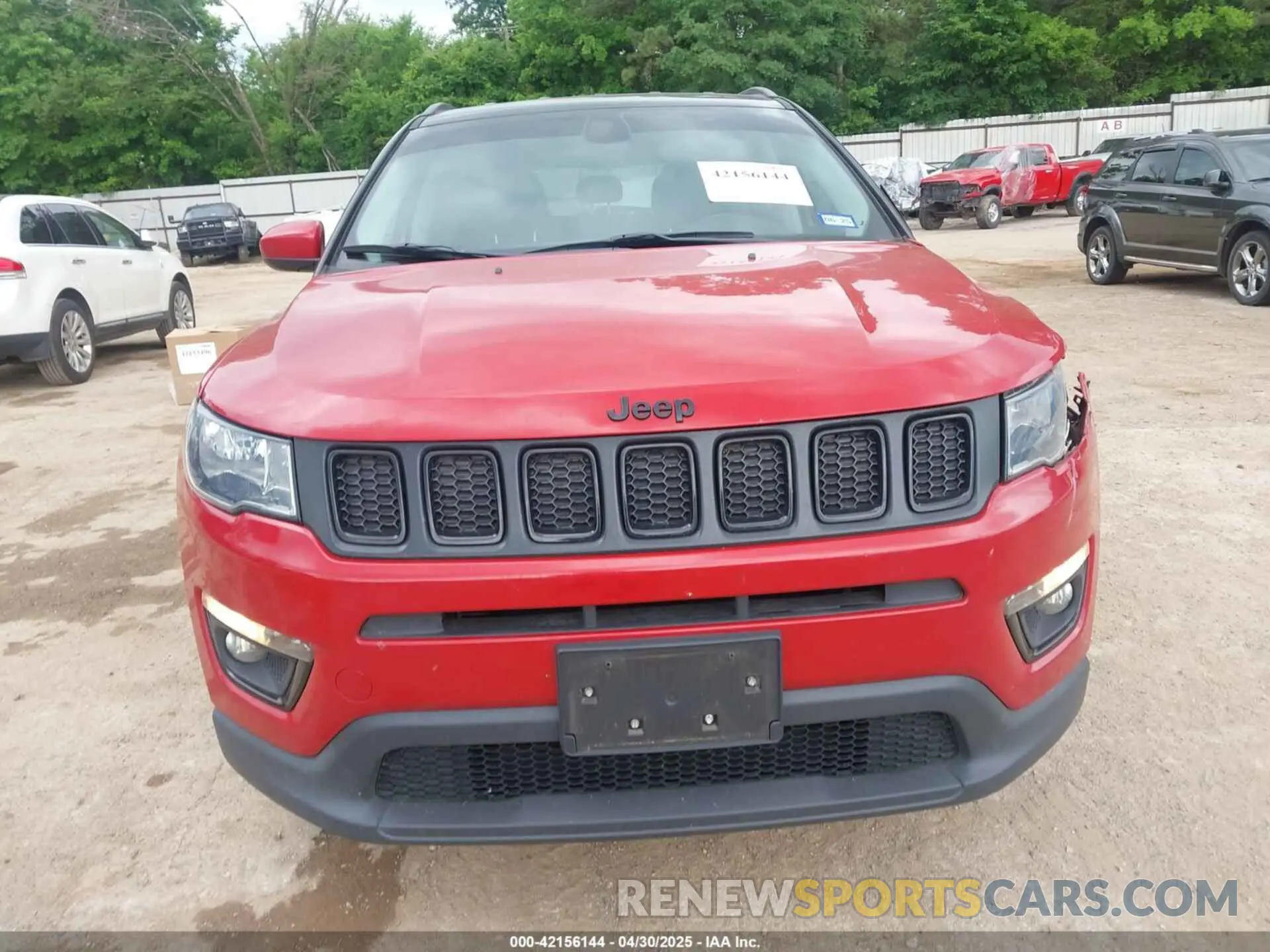 12 Photograph of a damaged car 3C4NJDBB8LT133542 JEEP COMPASS 2020