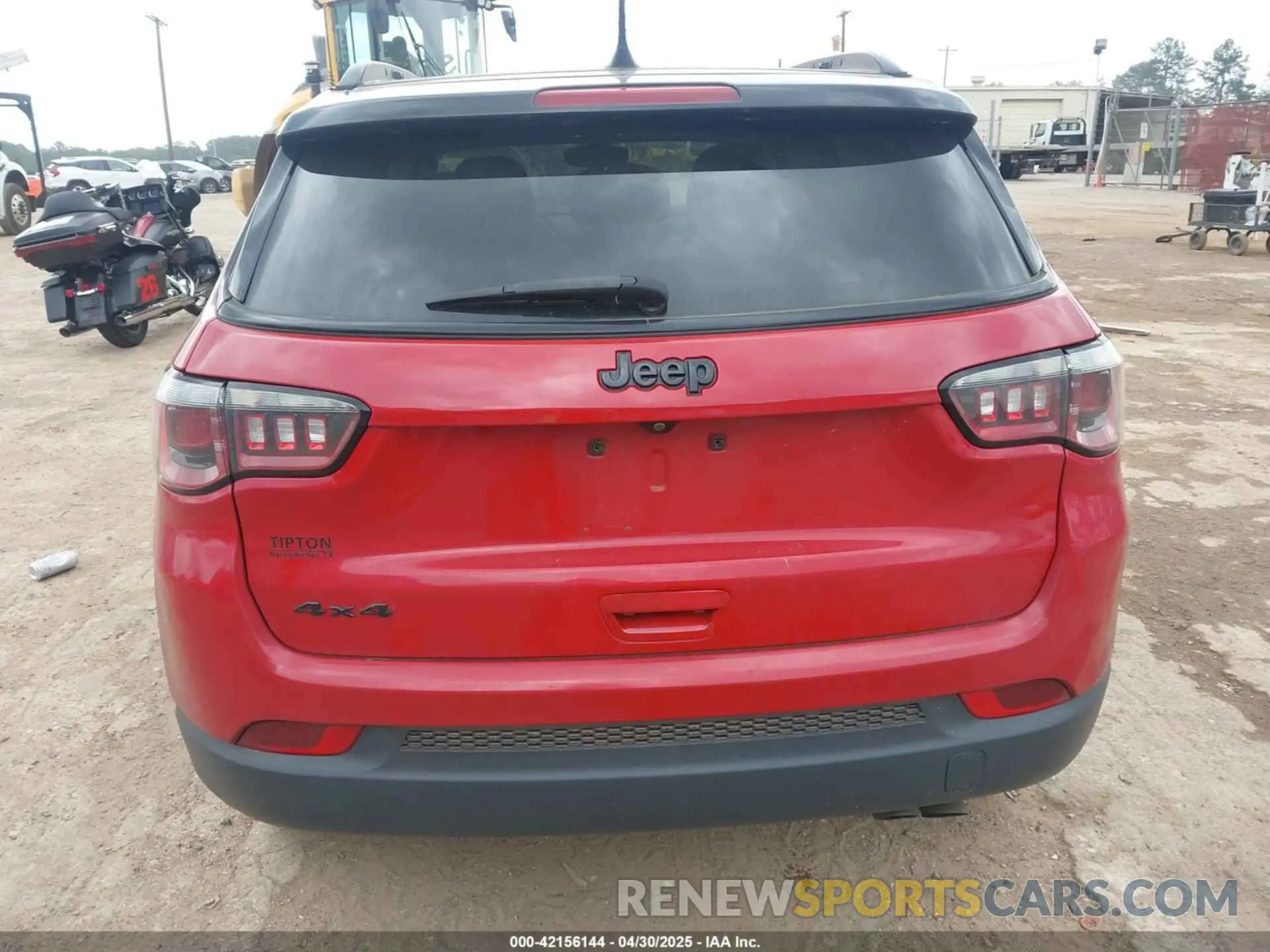 16 Photograph of a damaged car 3C4NJDBB8LT133542 JEEP COMPASS 2020