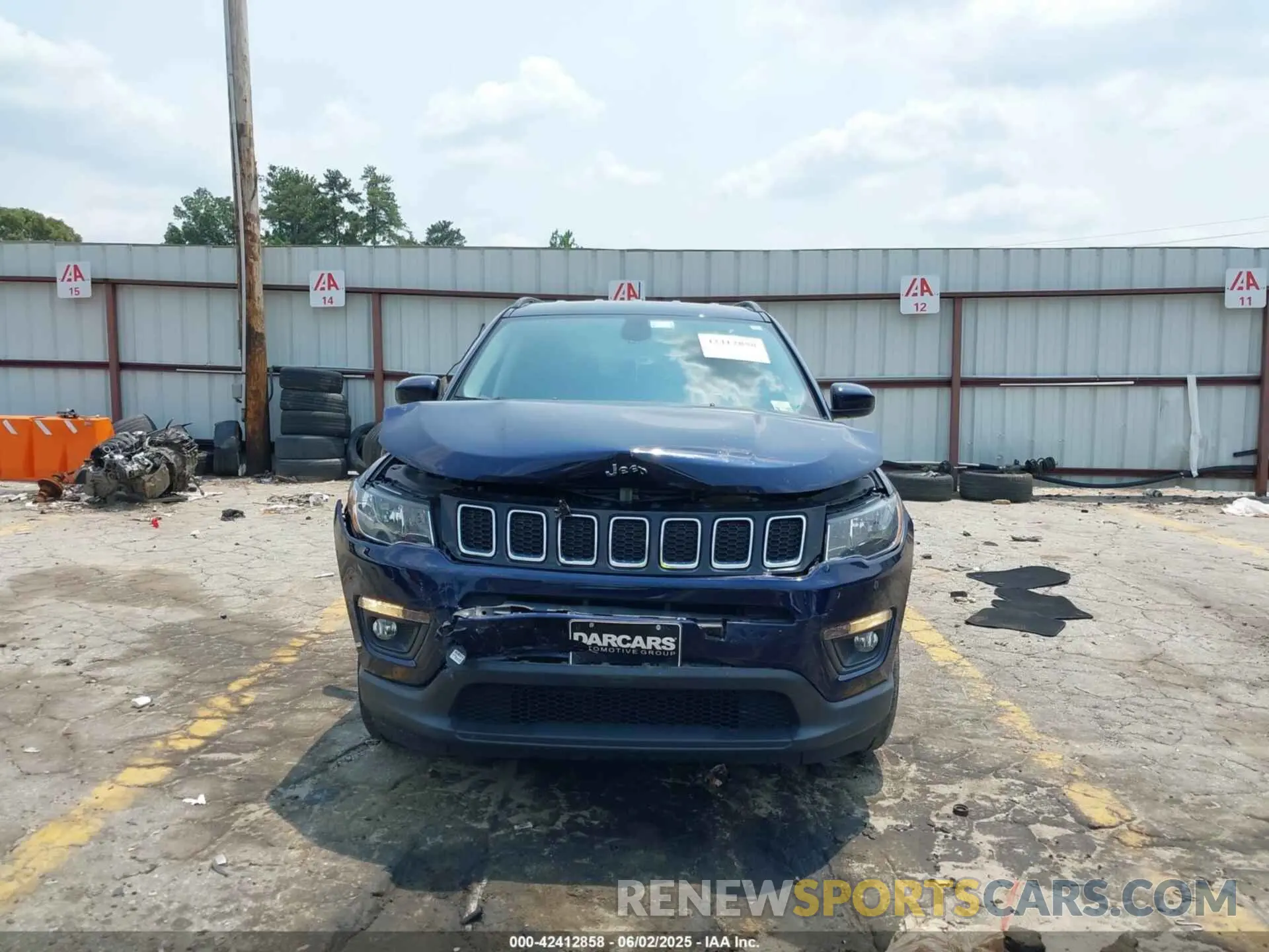 12 Photograph of a damaged car 3C4NJDBB8LT219613 JEEP COMPASS 2020