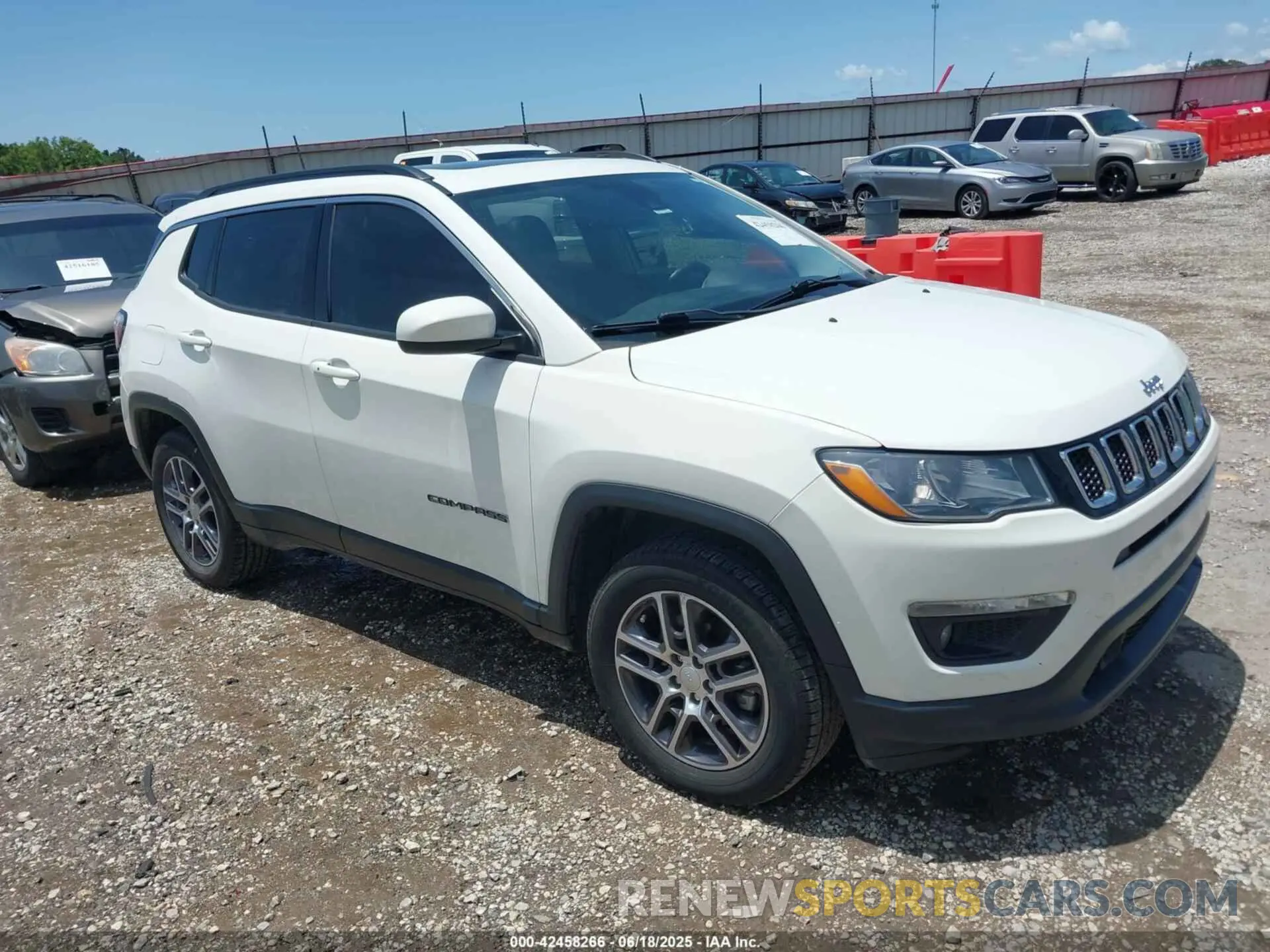 1 Photograph of a damaged car 3C4NJDBB8LT234466 JEEP COMPASS 2020