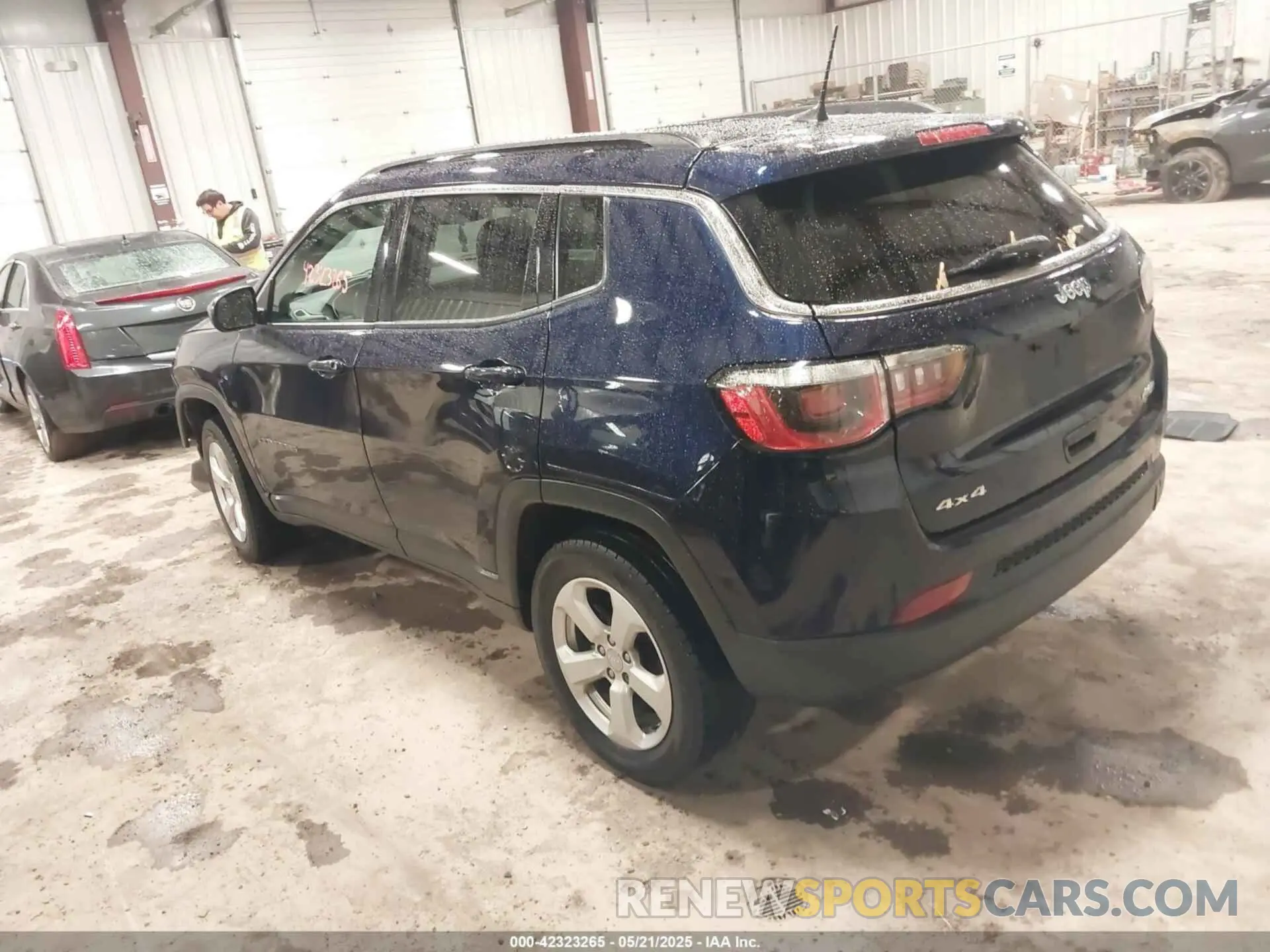 3 Photograph of a damaged car 3C4NJDBB9LT124543 JEEP COMPASS 2020