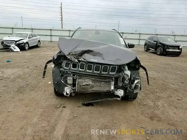 10 Photograph of a damaged car 3C4NJDBB9LT126048 JEEP COMPASS 2020