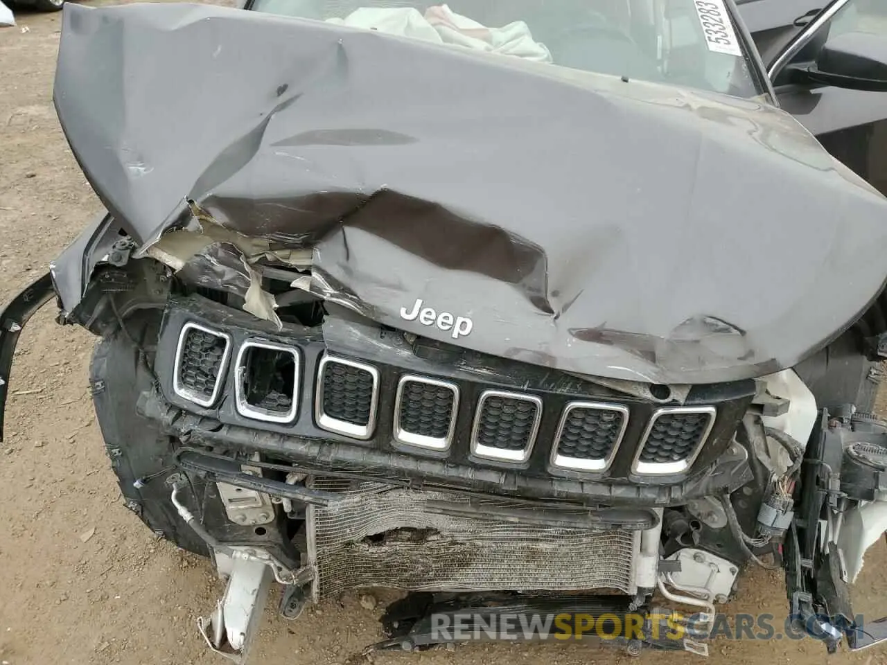 12 Photograph of a damaged car 3C4NJDBB9LT126048 JEEP COMPASS 2020