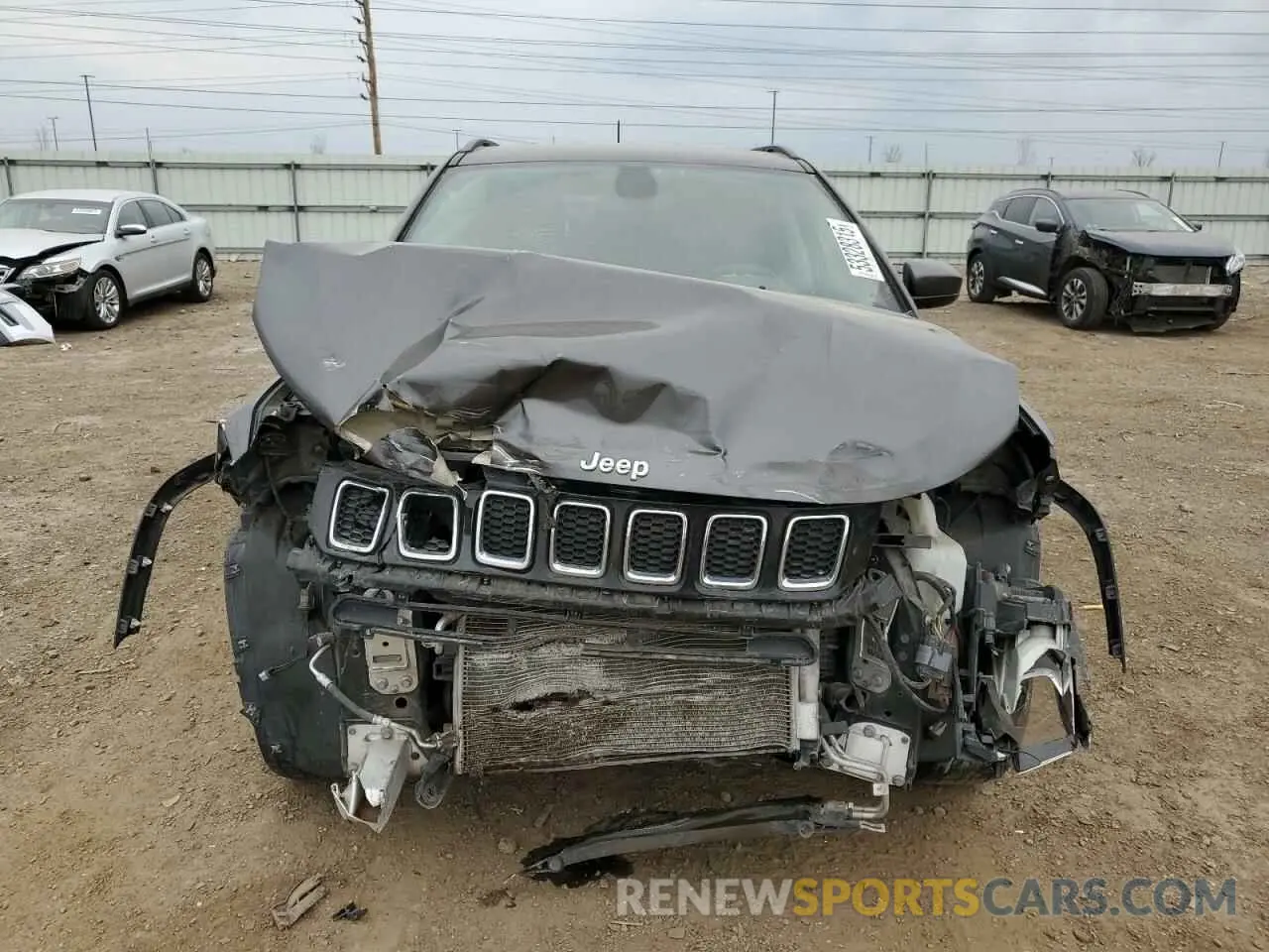 5 Photograph of a damaged car 3C4NJDBB9LT126048 JEEP COMPASS 2020