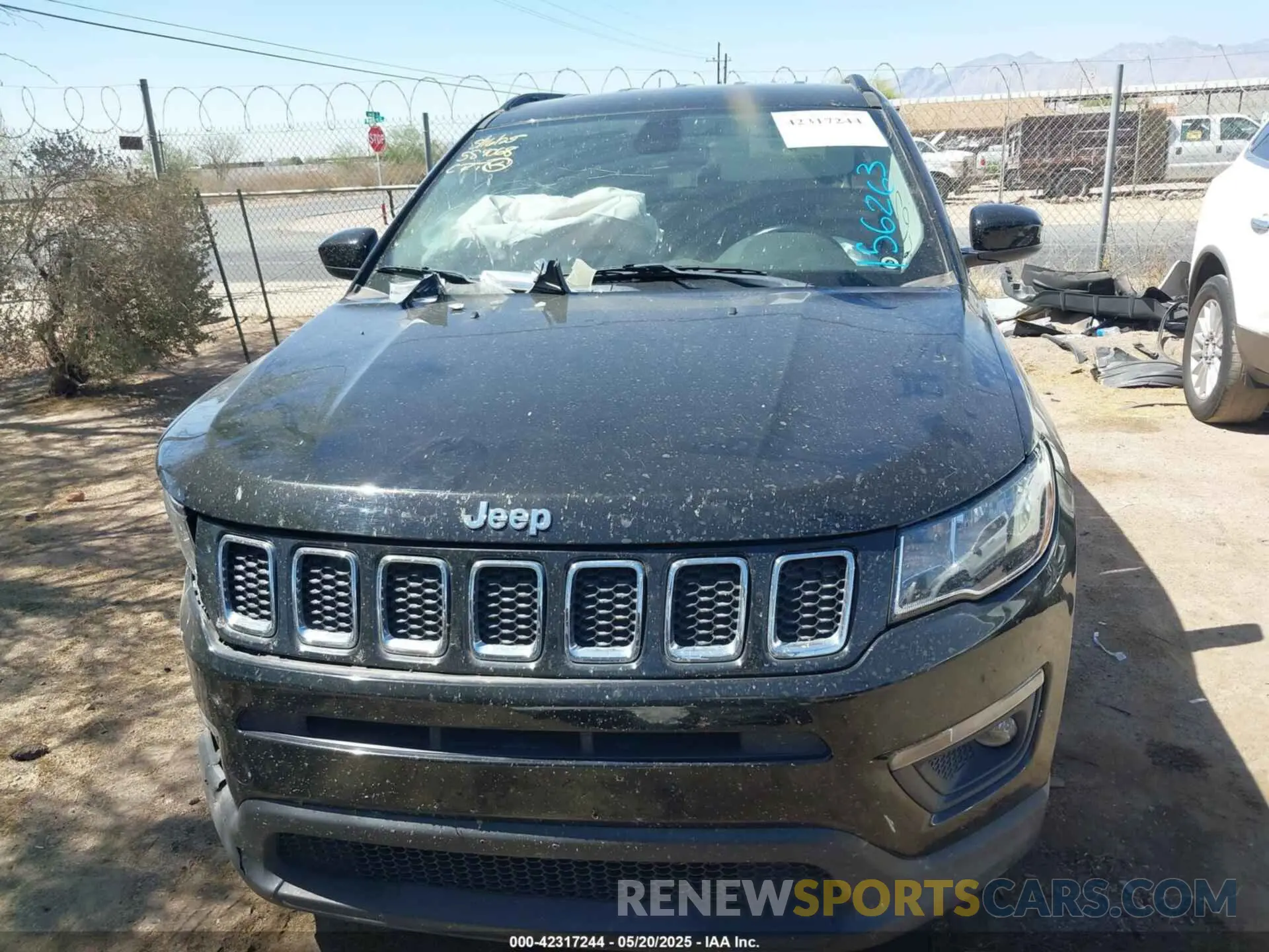 12 Photograph of a damaged car 3C4NJDBB9LT156263 JEEP COMPASS 2020