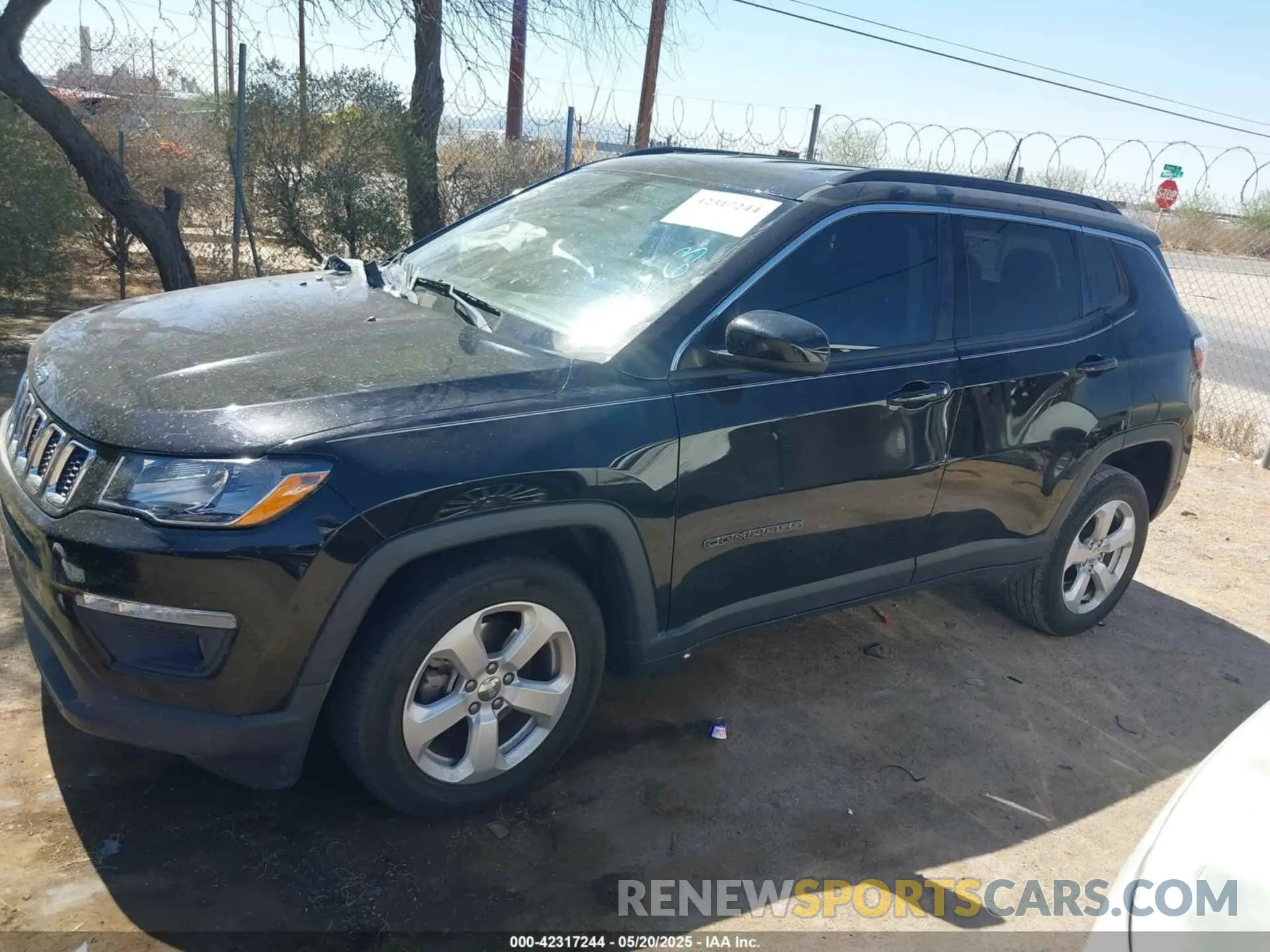 14 Photograph of a damaged car 3C4NJDBB9LT156263 JEEP COMPASS 2020