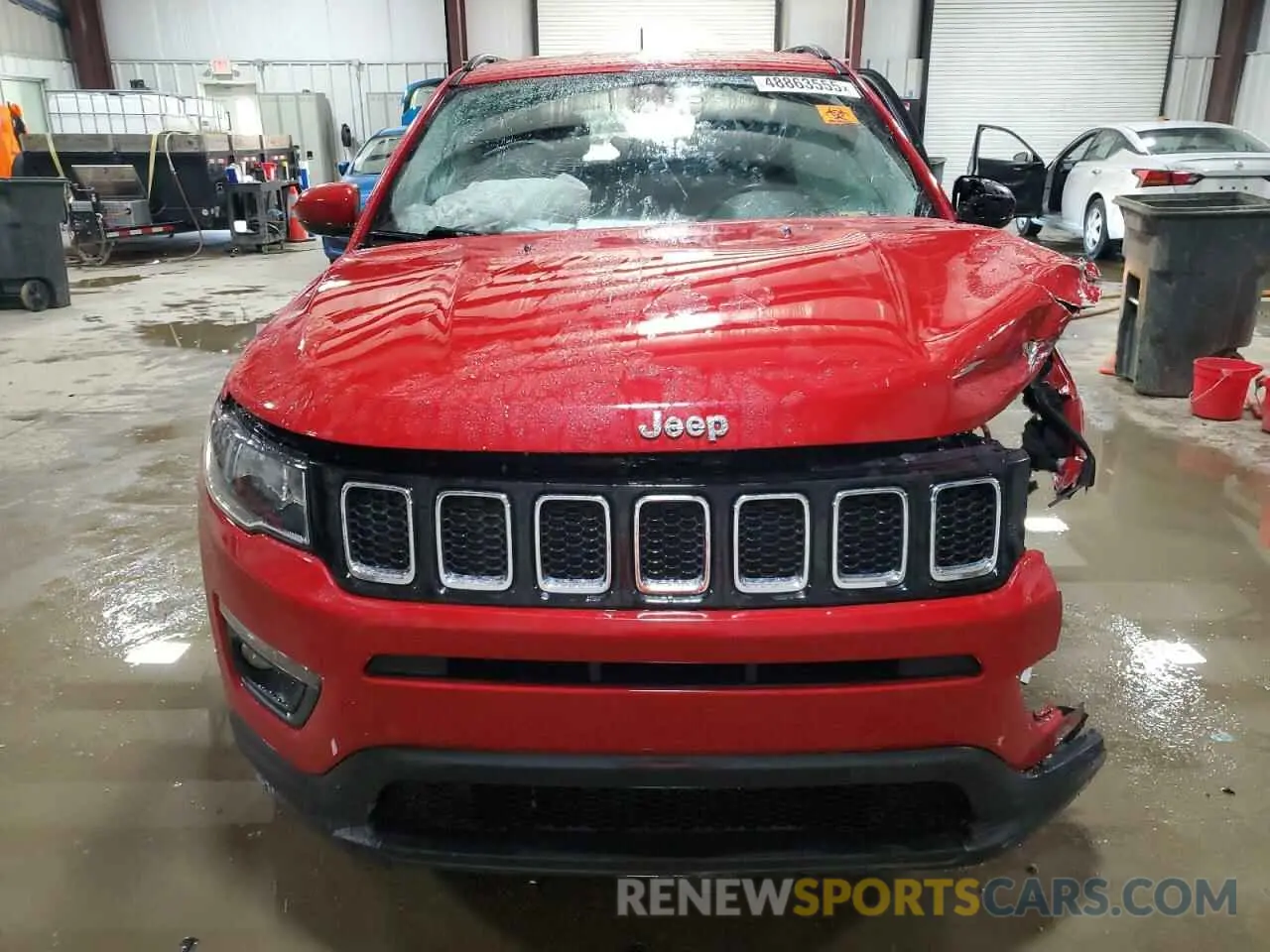 5 Photograph of a damaged car 3C4NJDBBXLT150326 JEEP COMPASS 2020