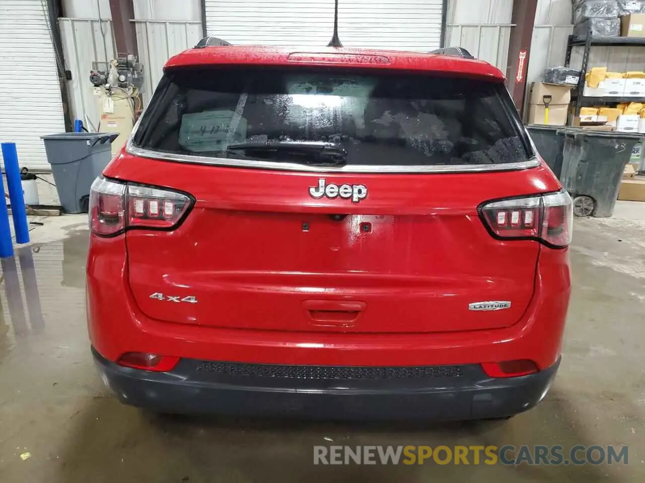 6 Photograph of a damaged car 3C4NJDBBXLT150326 JEEP COMPASS 2020