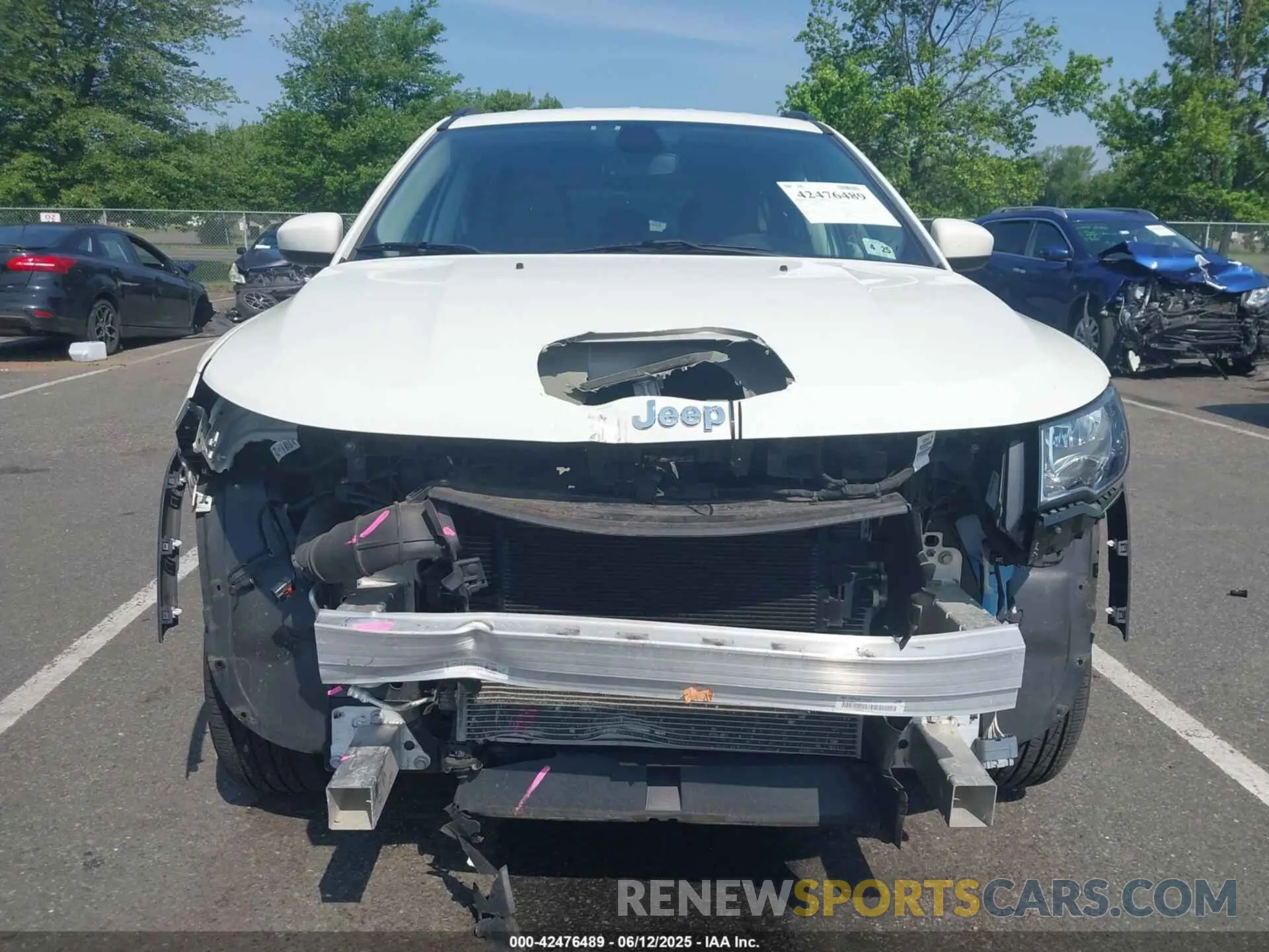 12 Photograph of a damaged car 3C4NJDBBXLT168695 JEEP COMPASS 2020