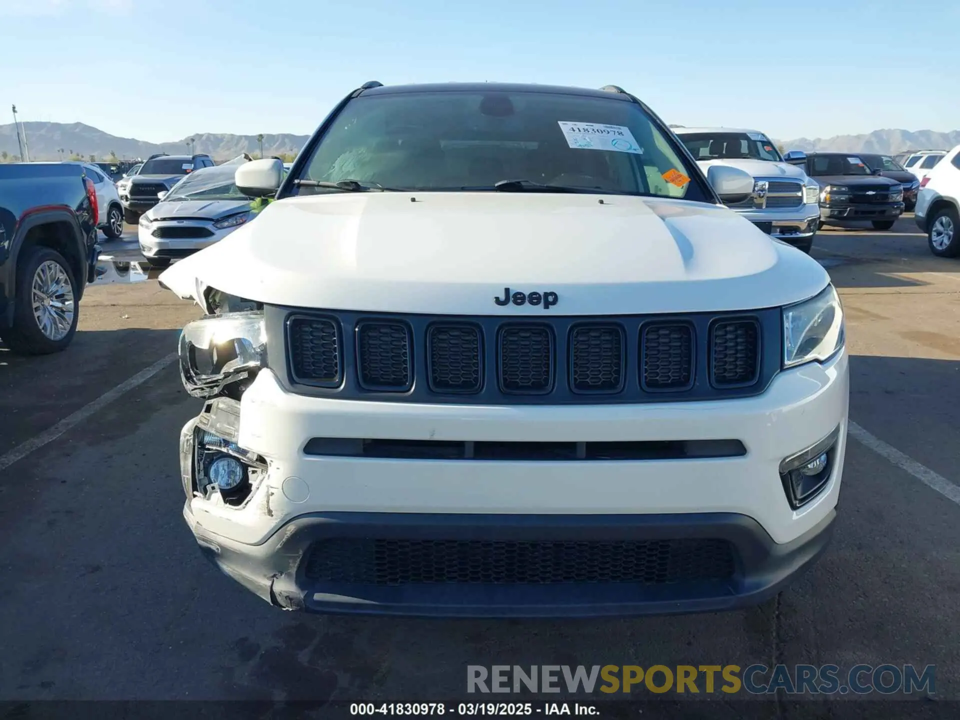 12 Photograph of a damaged car 3C4NJDBBXLT203932 JEEP COMPASS 2020