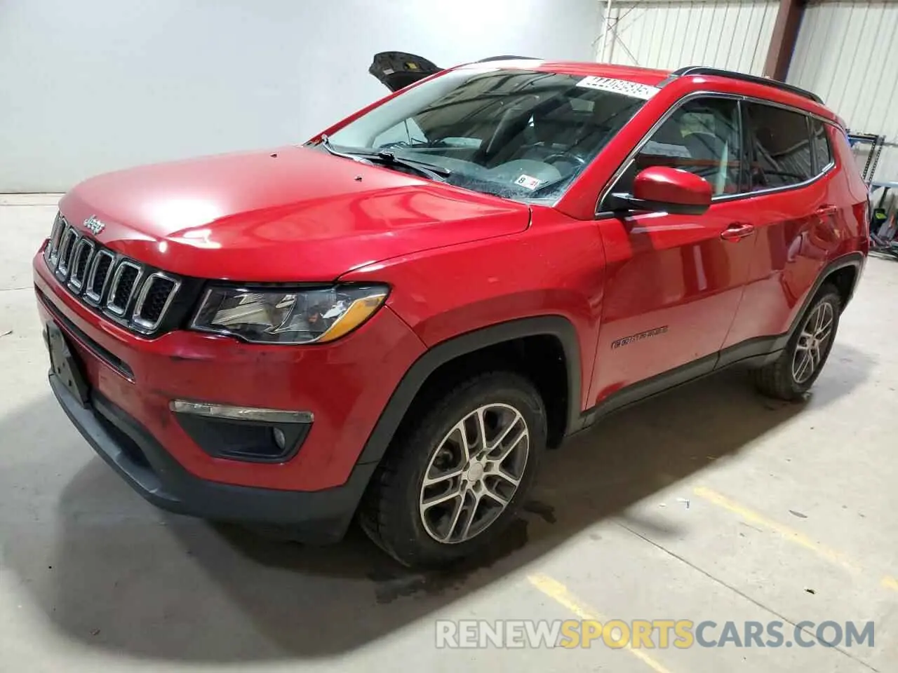 1 Photograph of a damaged car 3C4NJDBBXLT240866 JEEP COMPASS 2020