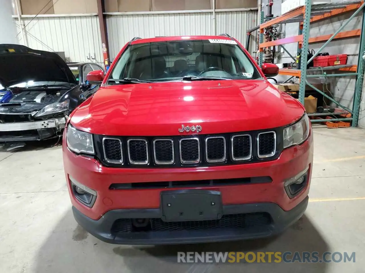5 Photograph of a damaged car 3C4NJDBBXLT240866 JEEP COMPASS 2020