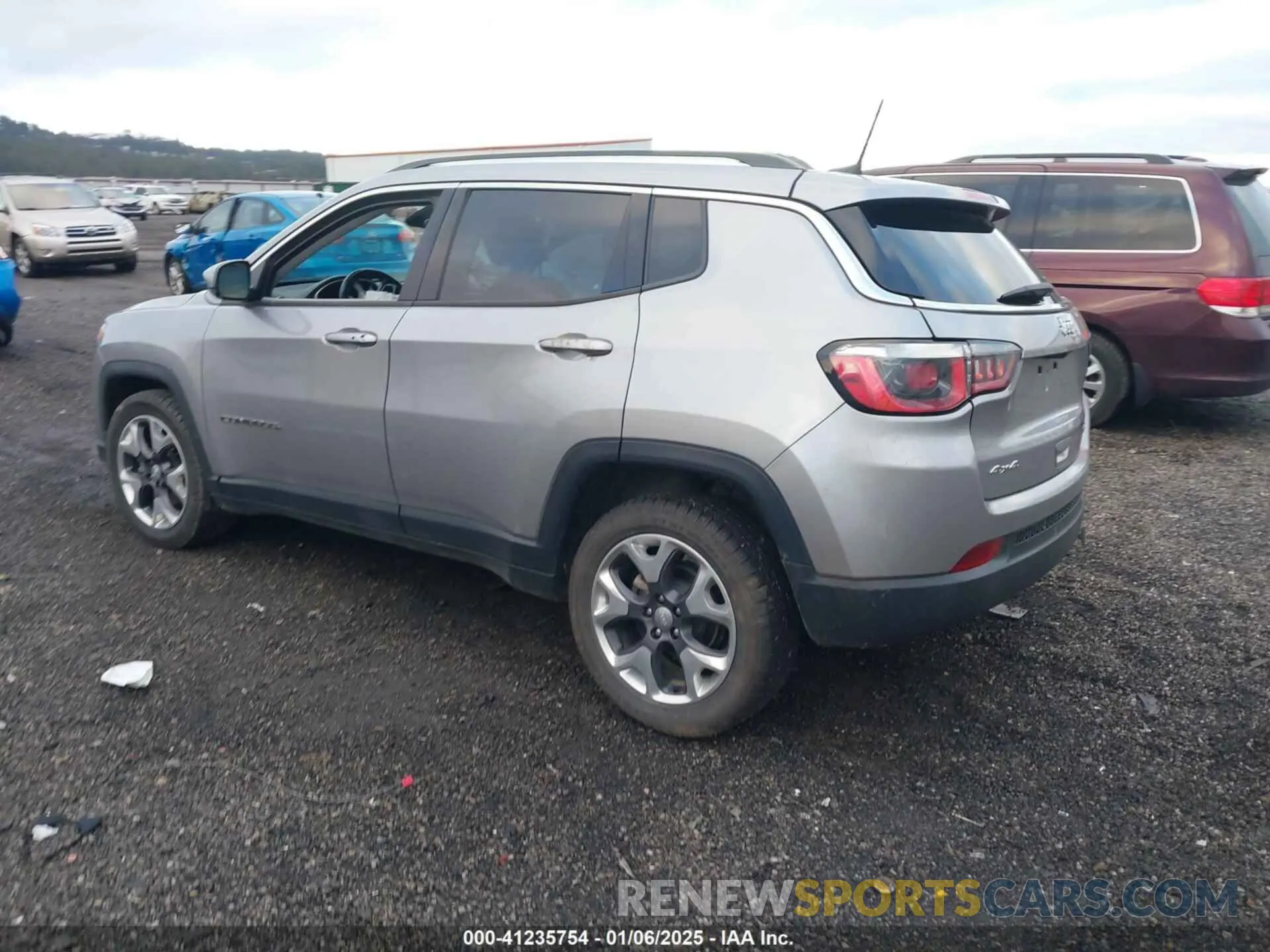 3 Photograph of a damaged car 3C4NJDCB0LT127507 JEEP COMPASS 2020