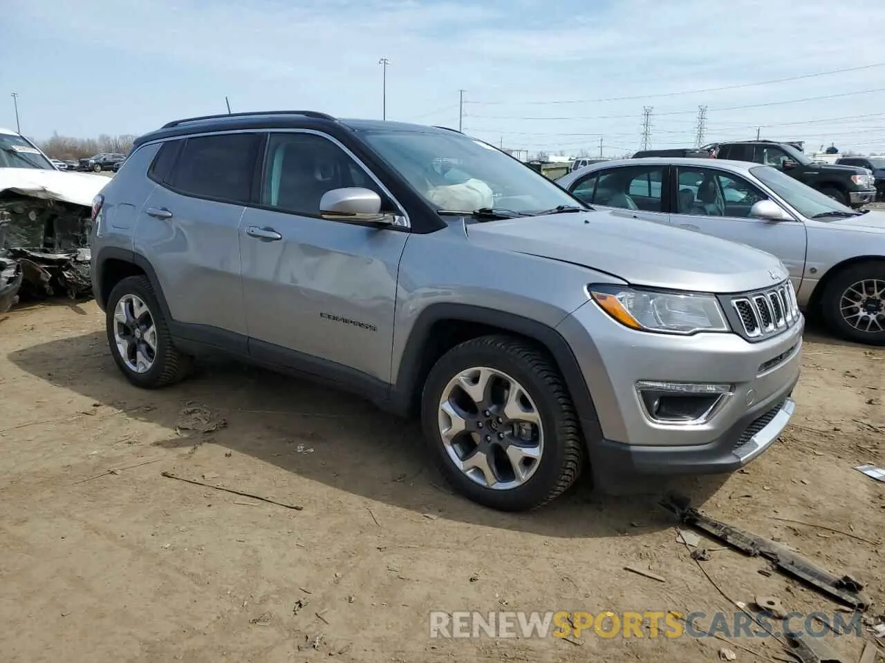 4 Photograph of a damaged car 3C4NJDCB0LT128186 JEEP COMPASS 2020