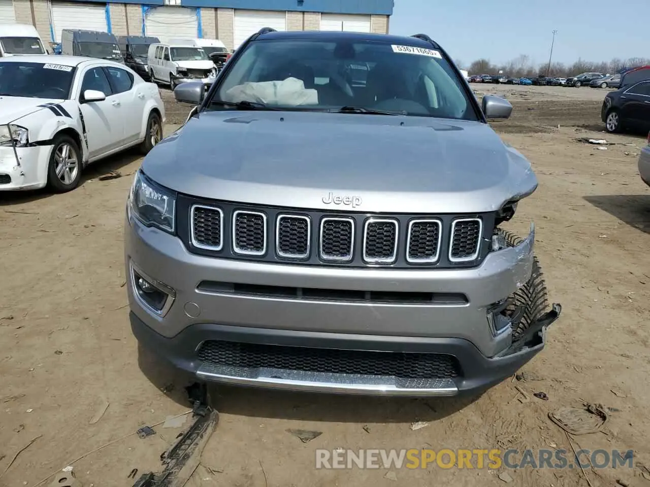 5 Photograph of a damaged car 3C4NJDCB0LT128186 JEEP COMPASS 2020