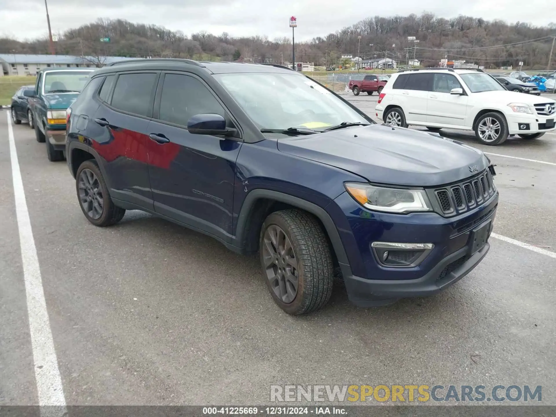 1 Photograph of a damaged car 3C4NJDCB0LT146462 JEEP COMPASS 2020