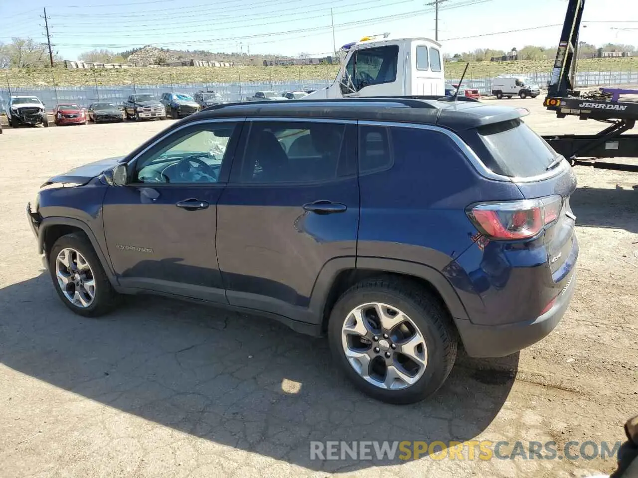2 Photograph of a damaged car 3C4NJDCB0LT203629 JEEP COMPASS 2020