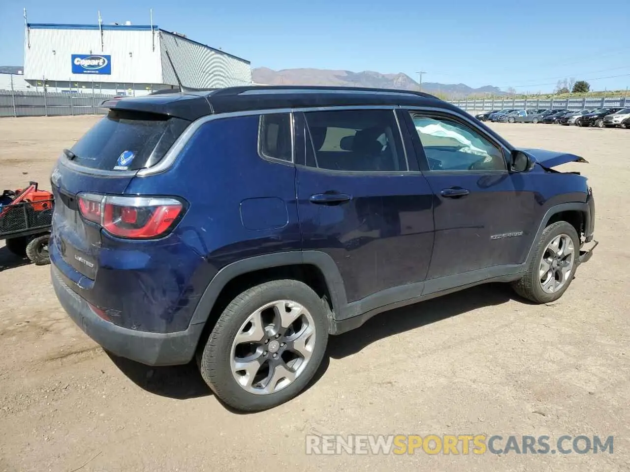 3 Photograph of a damaged car 3C4NJDCB0LT203629 JEEP COMPASS 2020