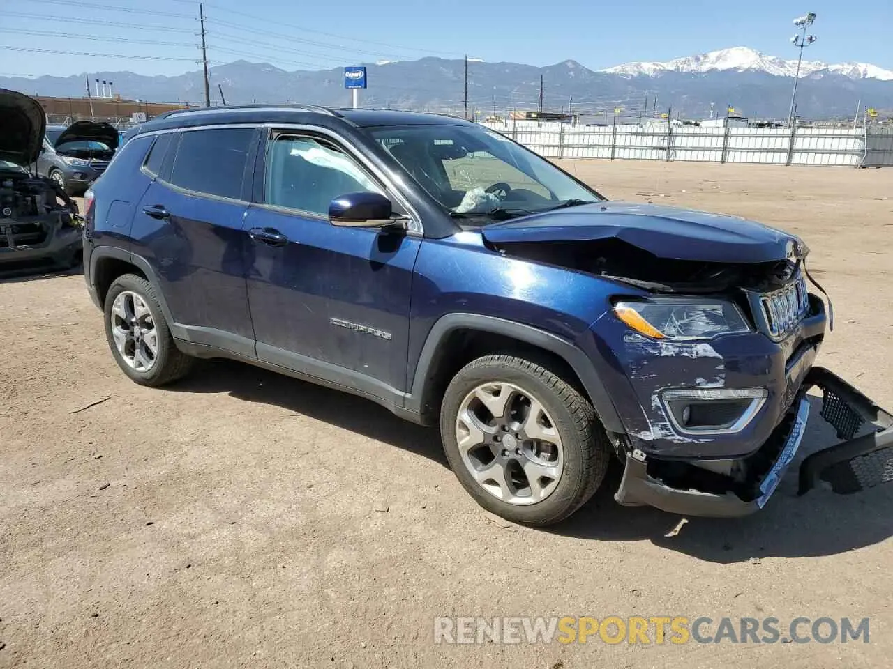 4 Photograph of a damaged car 3C4NJDCB0LT203629 JEEP COMPASS 2020