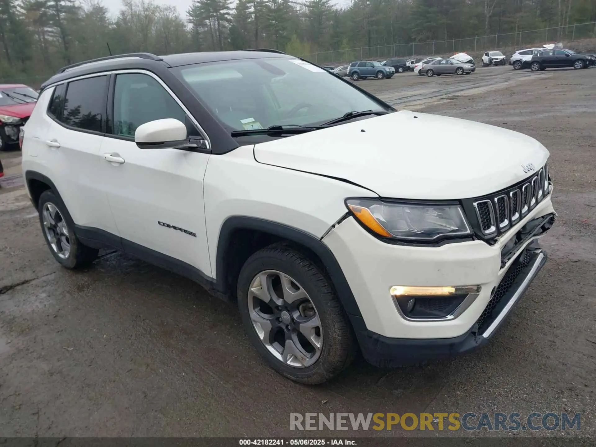 1 Photograph of a damaged car 3C4NJDCB0LT233570 JEEP COMPASS 2020