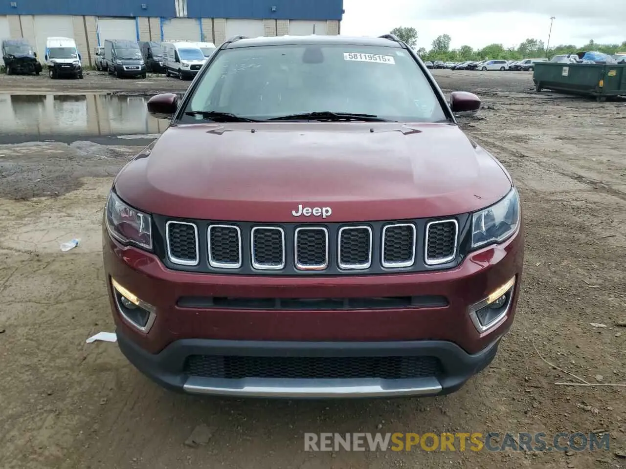 5 Photograph of a damaged car 3C4NJDCB0LT233813 JEEP COMPASS 2020