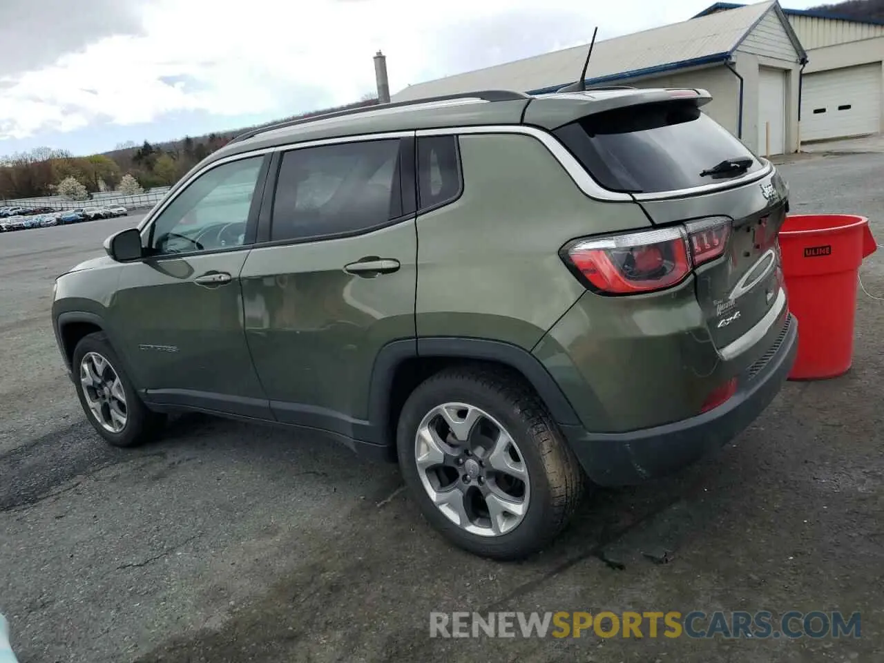 2 Photograph of a damaged car 3C4NJDCB1LT111686 JEEP COMPASS 2020