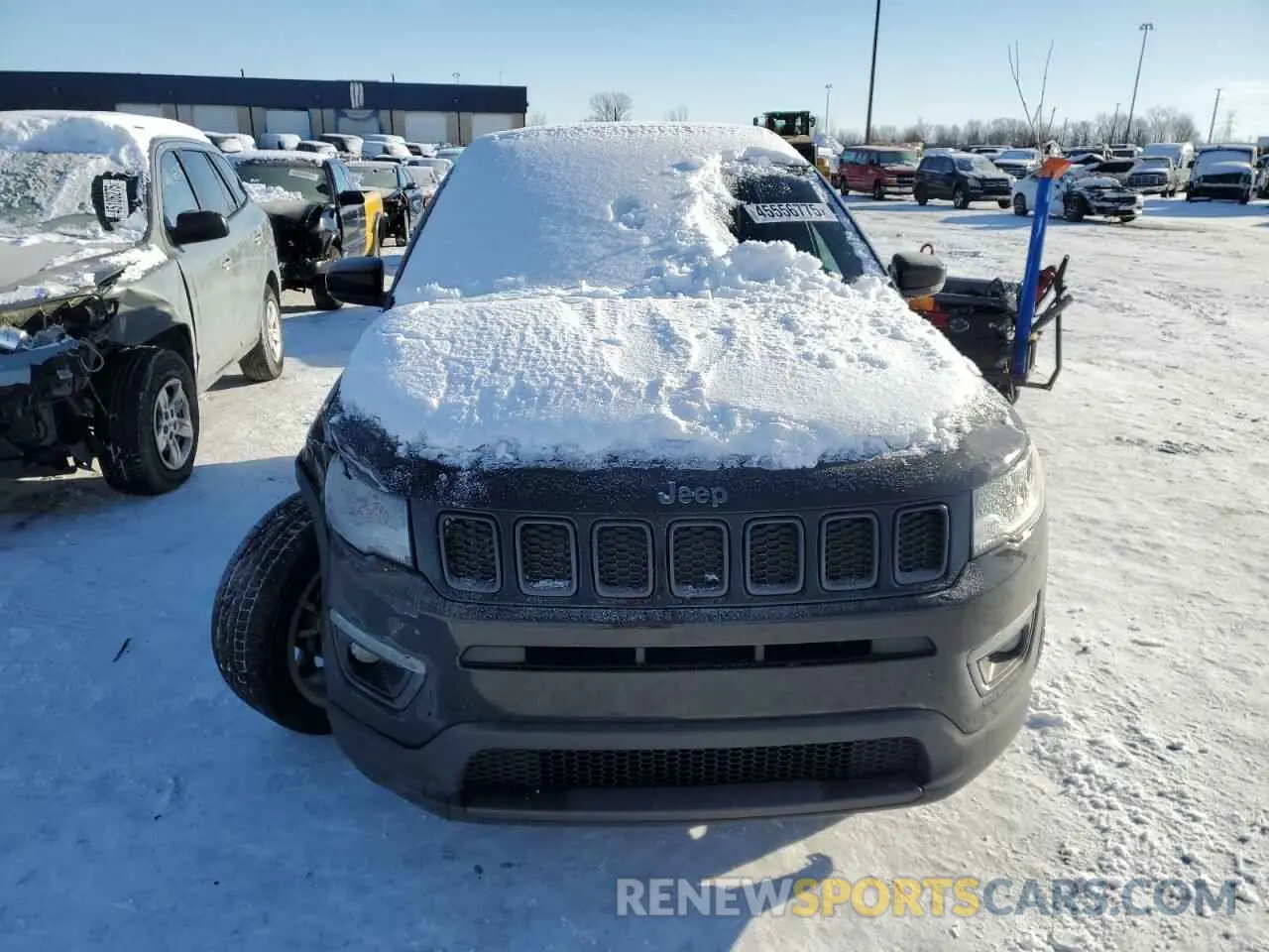 5 Photograph of a damaged car 3C4NJDCB1LT119268 JEEP COMPASS 2020