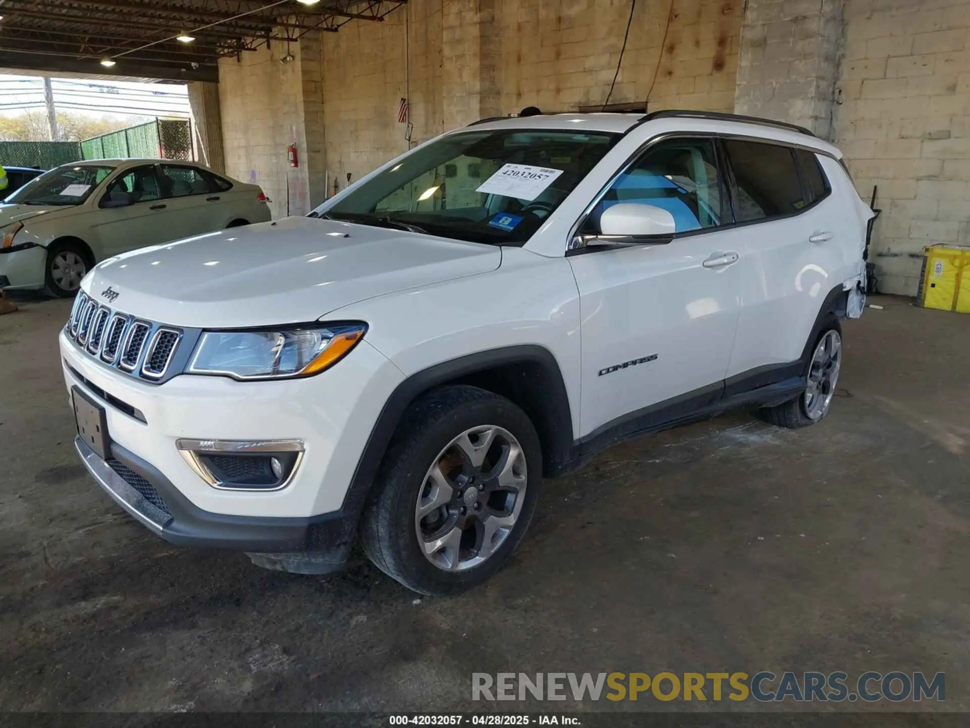 2 Photograph of a damaged car 3C4NJDCB1LT123515 JEEP COMPASS 2020