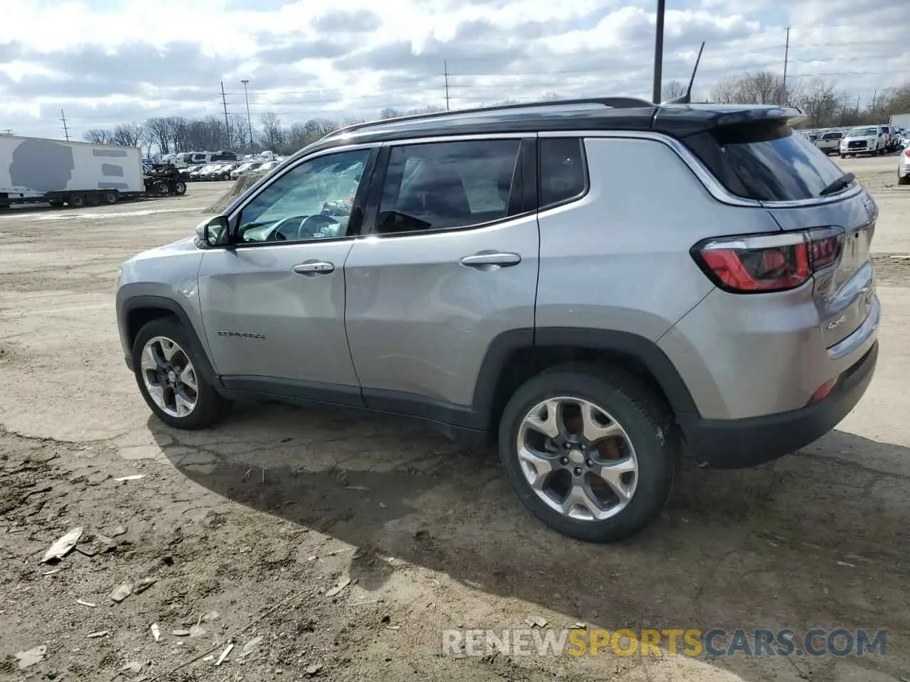2 Photograph of a damaged car 3C4NJDCB1LT128083 JEEP COMPASS 2020