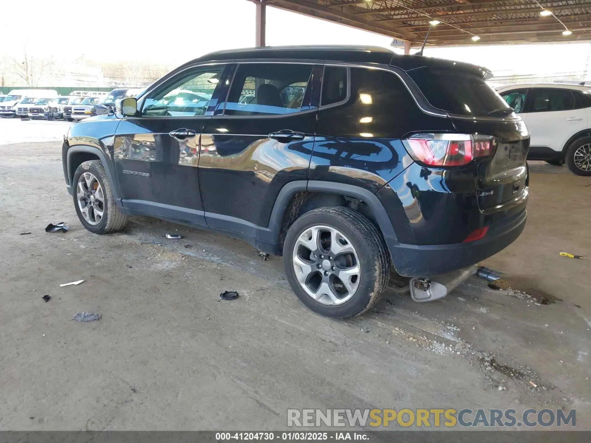 3 Photograph of a damaged car 3C4NJDCB1LT134336 JEEP COMPASS 2020