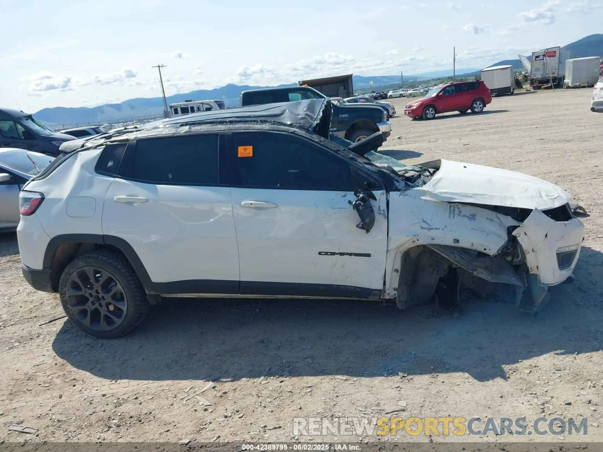 13 Photograph of a damaged car 3C4NJDCB1LT137611 JEEP COMPASS 2020