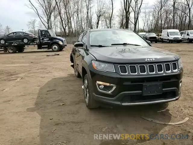 10 Photograph of a damaged car 3C4NJDCB1LT196125 JEEP COMPASS 2020