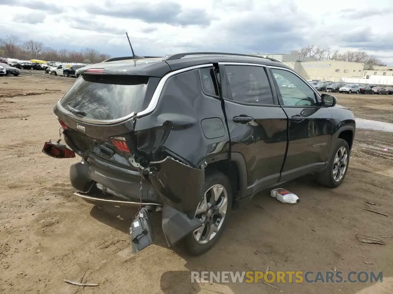 3 Photograph of a damaged car 3C4NJDCB1LT196125 JEEP COMPASS 2020