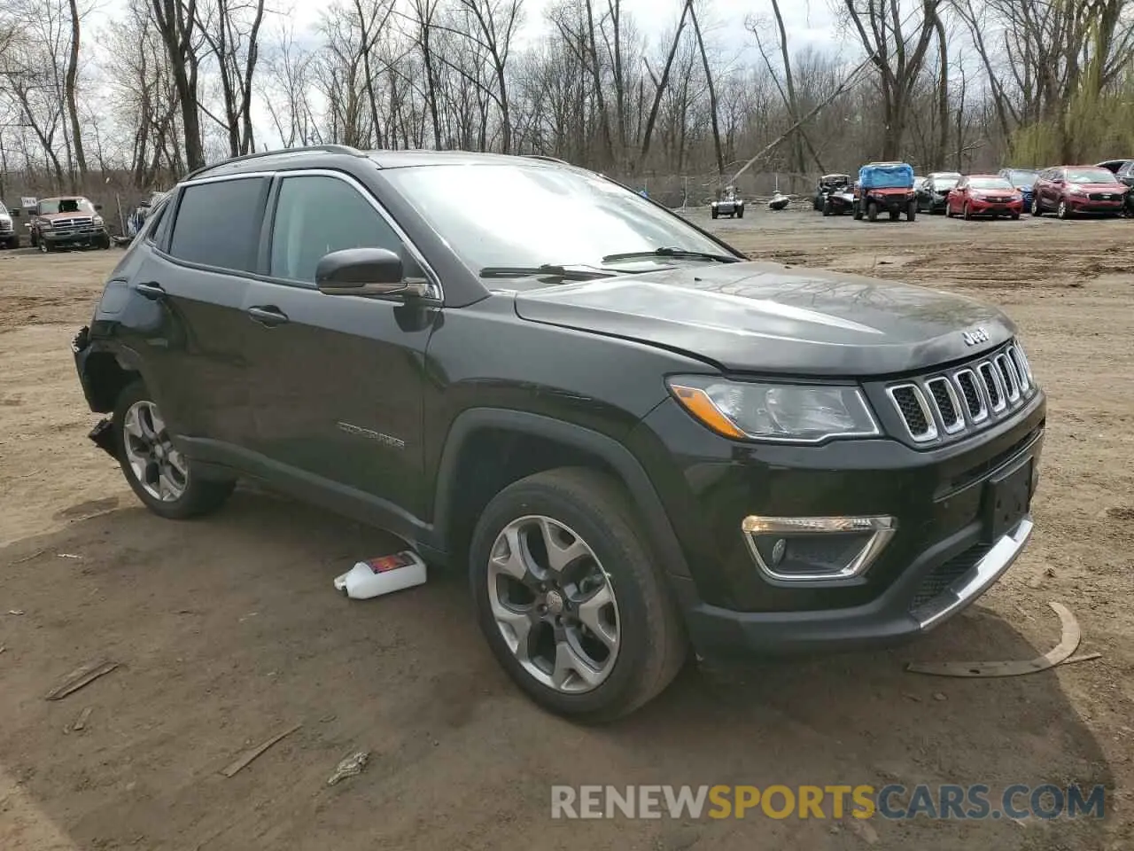 4 Photograph of a damaged car 3C4NJDCB1LT196125 JEEP COMPASS 2020