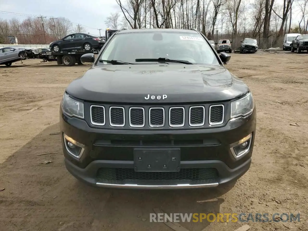 5 Photograph of a damaged car 3C4NJDCB1LT196125 JEEP COMPASS 2020