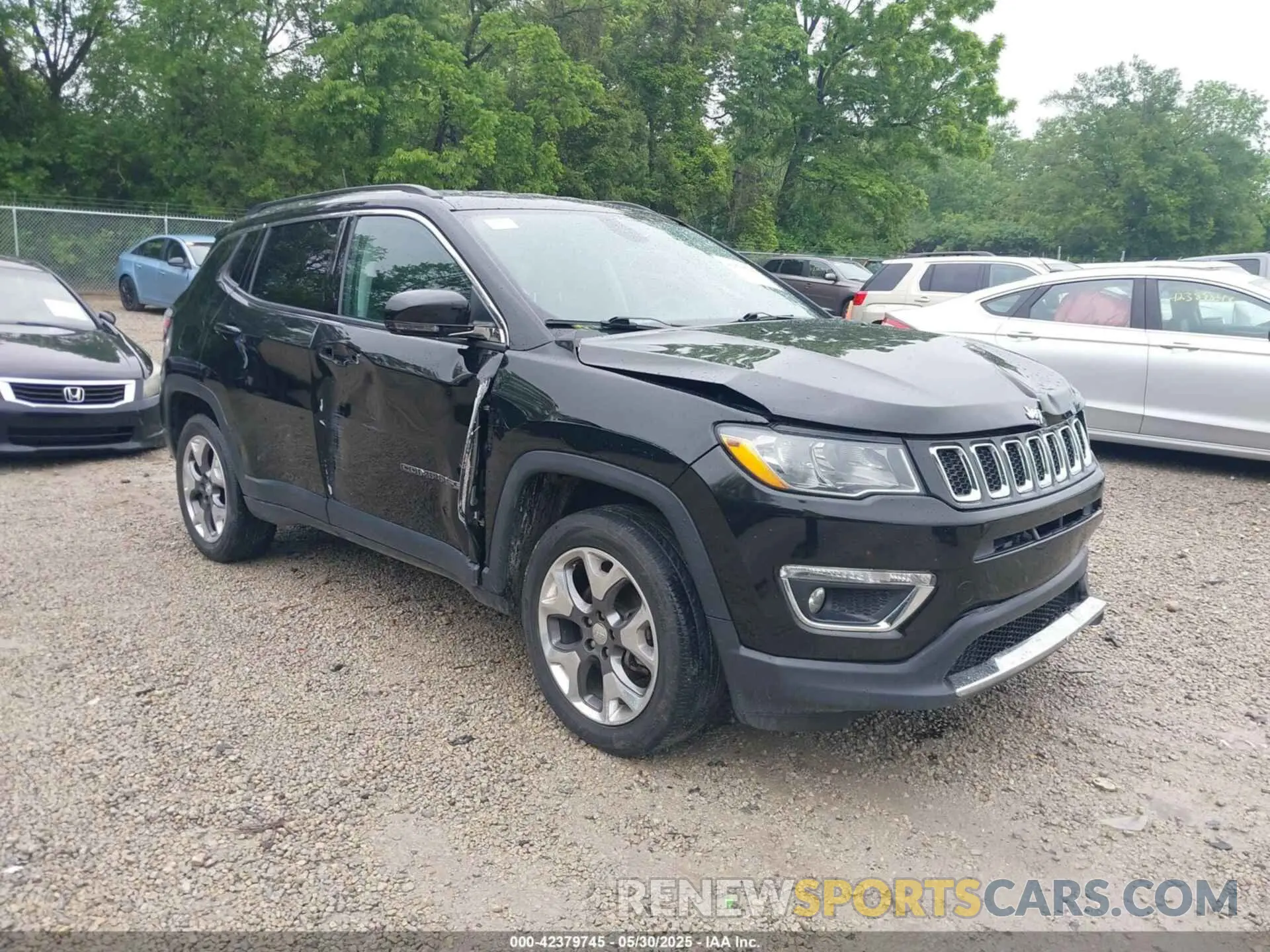 1 Photograph of a damaged car 3C4NJDCB1LT233447 JEEP COMPASS 2020
