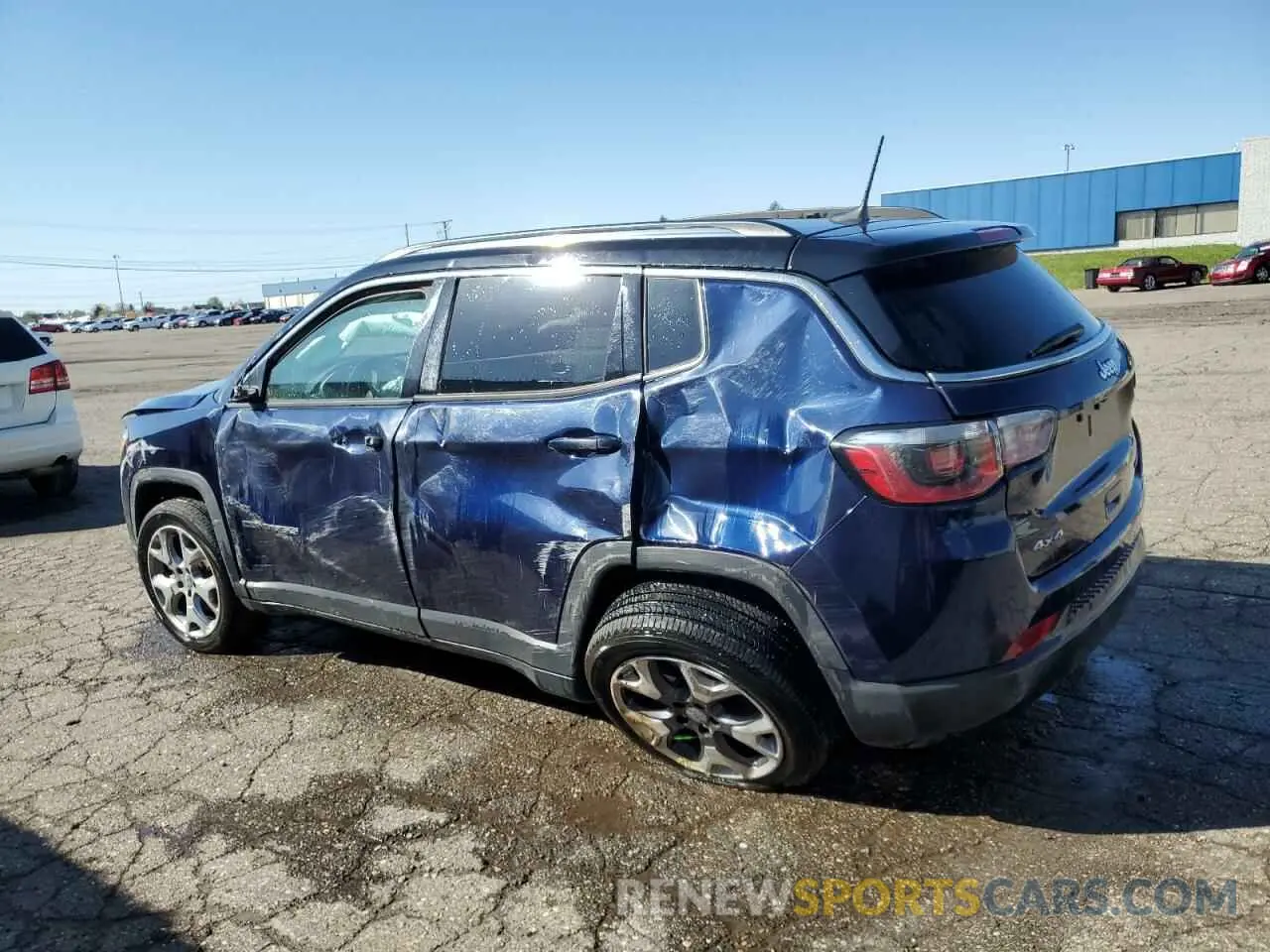 2 Photograph of a damaged car 3C4NJDCB2LT145796 JEEP COMPASS 2020