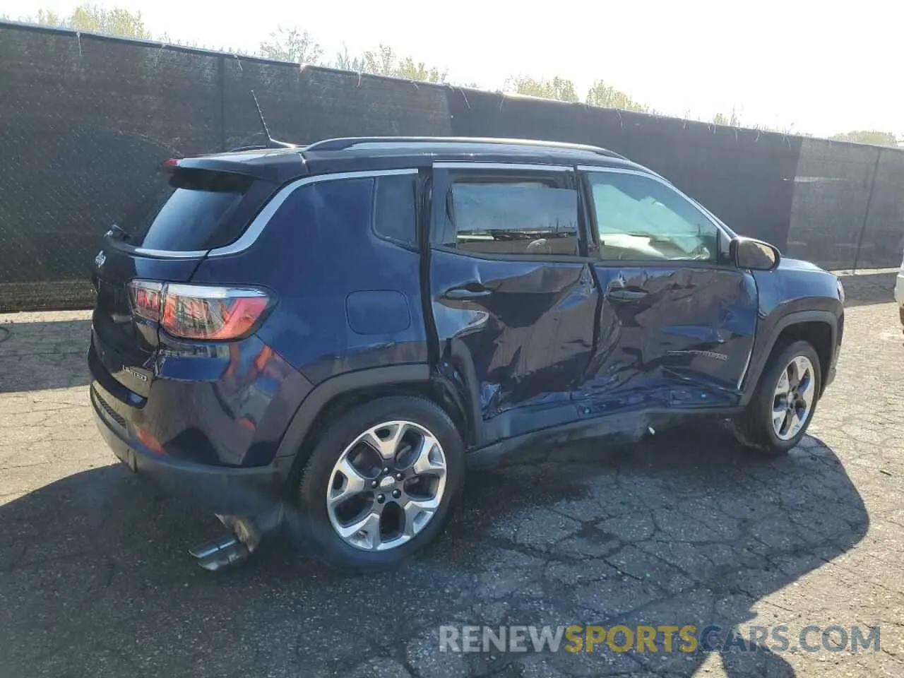 3 Photograph of a damaged car 3C4NJDCB2LT145796 JEEP COMPASS 2020