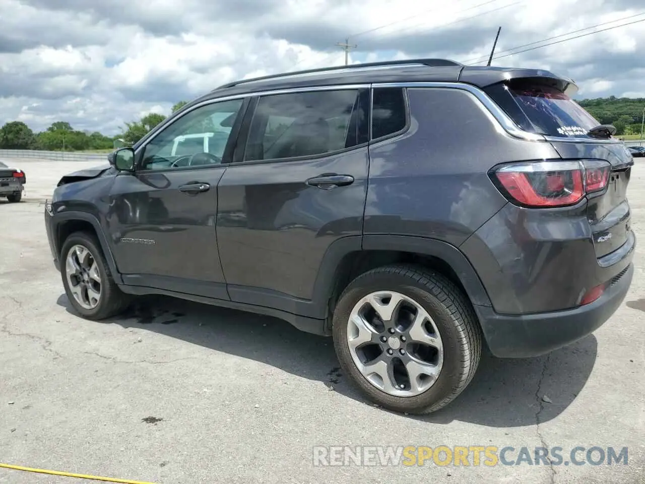 2 Photograph of a damaged car 3C4NJDCB3LT123497 JEEP COMPASS 2020