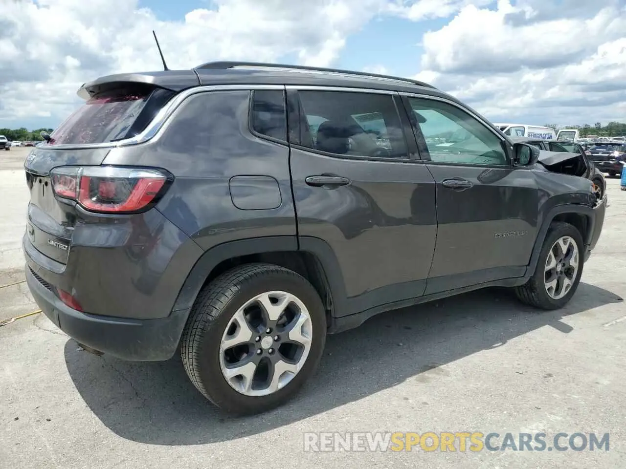 3 Photograph of a damaged car 3C4NJDCB3LT123497 JEEP COMPASS 2020