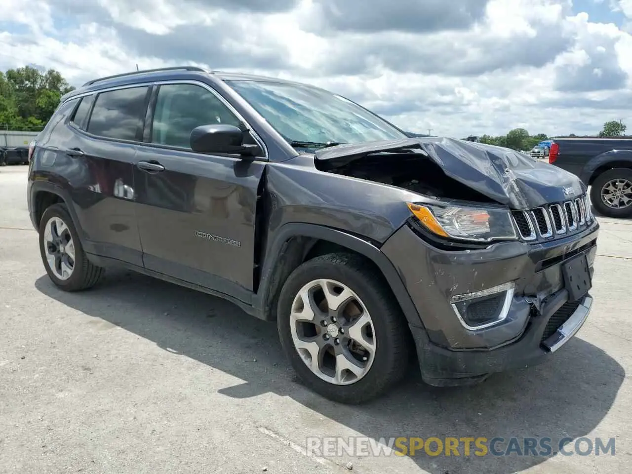 4 Photograph of a damaged car 3C4NJDCB3LT123497 JEEP COMPASS 2020