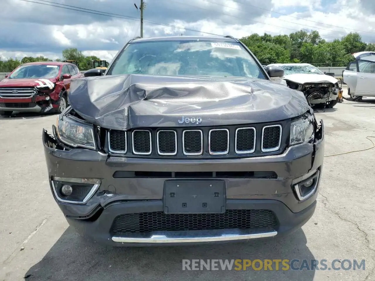 5 Photograph of a damaged car 3C4NJDCB3LT123497 JEEP COMPASS 2020