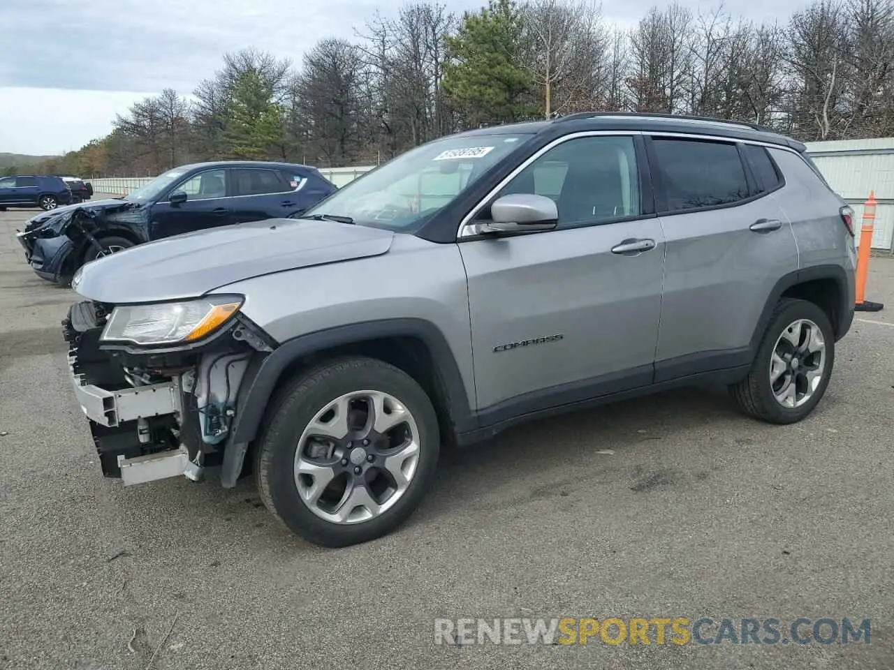 1 Photograph of a damaged car 3C4NJDCB3LT137979 JEEP COMPASS 2020