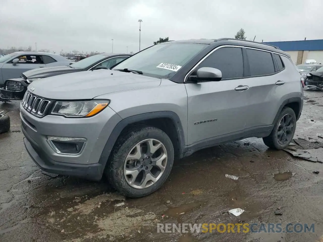 1 Photograph of a damaged car 3C4NJDCB4LT119930 JEEP COMPASS 2020