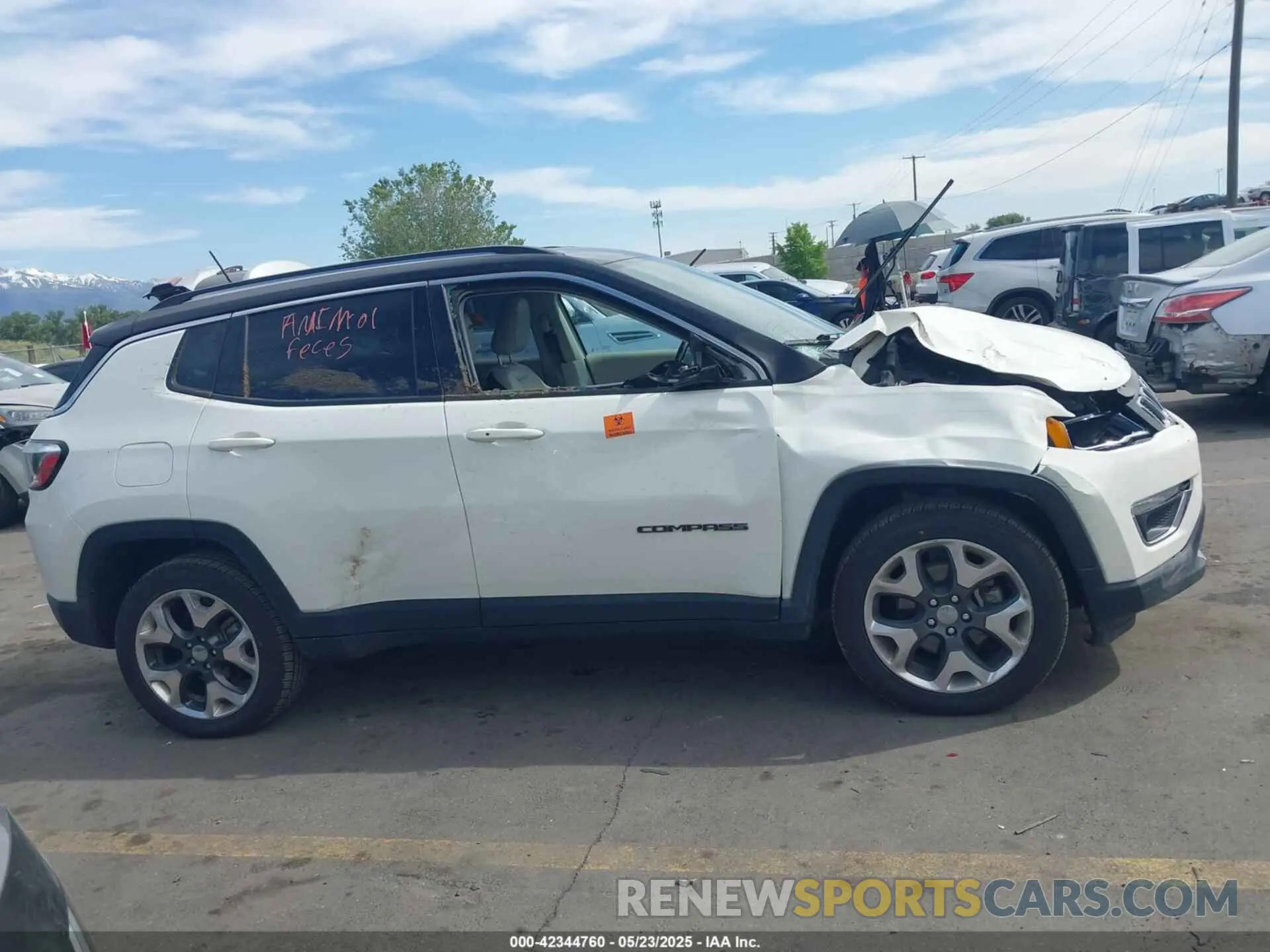 13 Photograph of a damaged car 3C4NJDCB4LT122066 JEEP COMPASS 2020