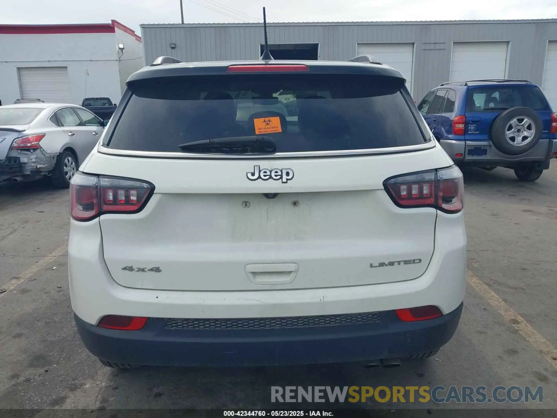 16 Photograph of a damaged car 3C4NJDCB4LT122066 JEEP COMPASS 2020
