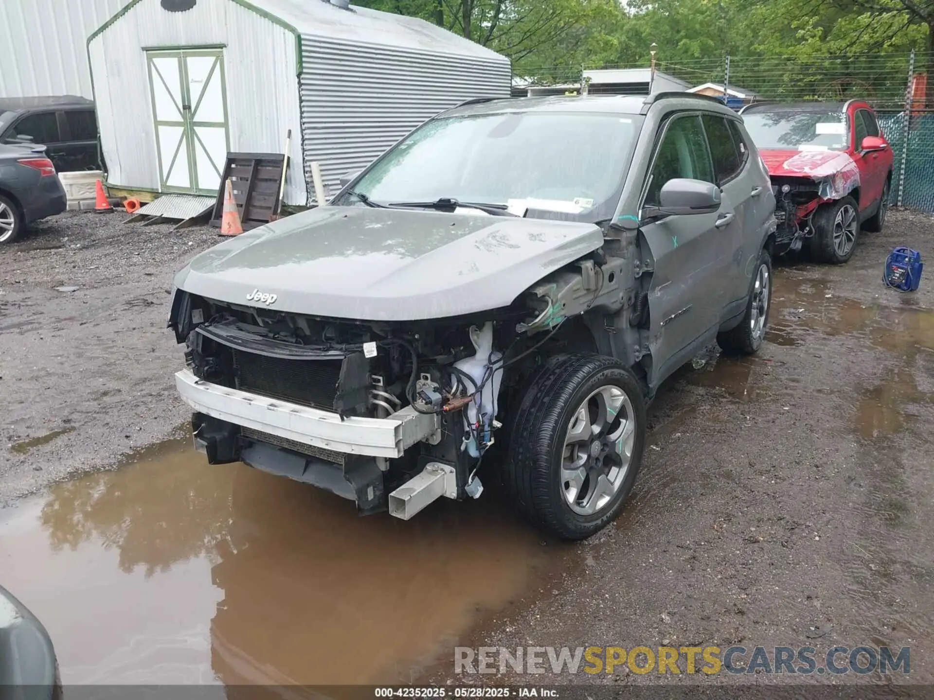 2 Photograph of a damaged car 3C4NJDCB4LT126814 JEEP COMPASS 2020