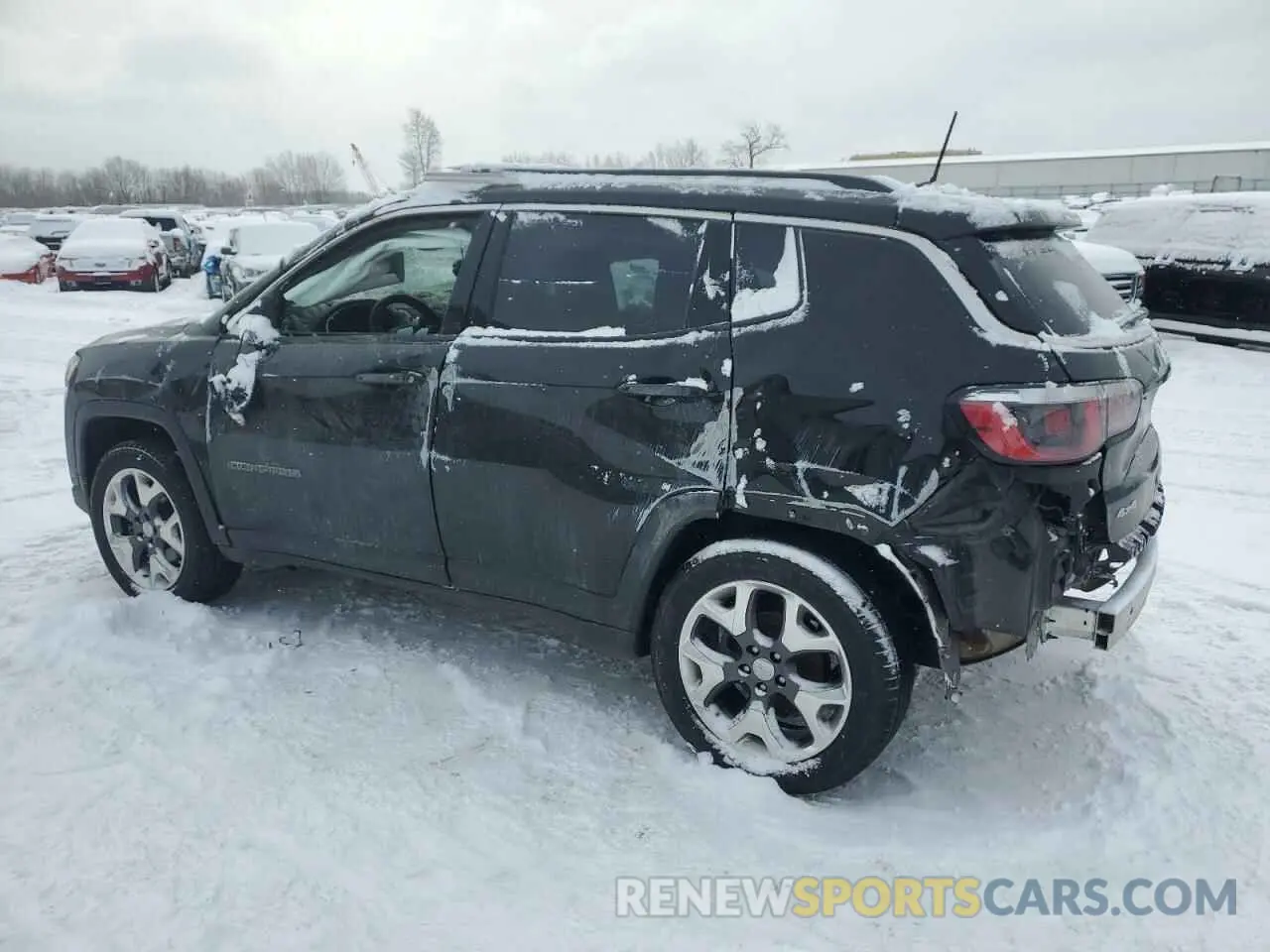 2 Photograph of a damaged car 3C4NJDCB4LT161059 JEEP COMPASS 2020